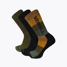 Merrel Crew Wool Everyday Sock 3-pack